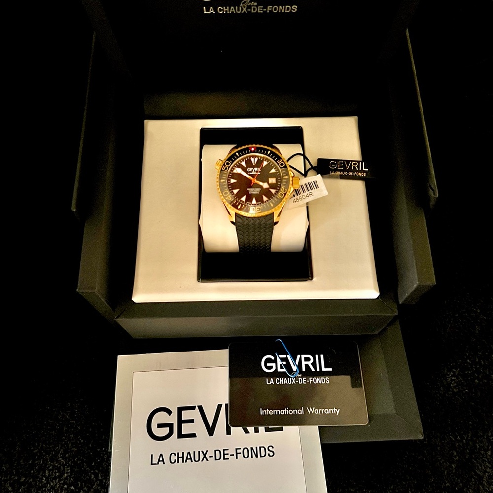 Gevril 48804R Men's Hudson Yards Automatic Watch